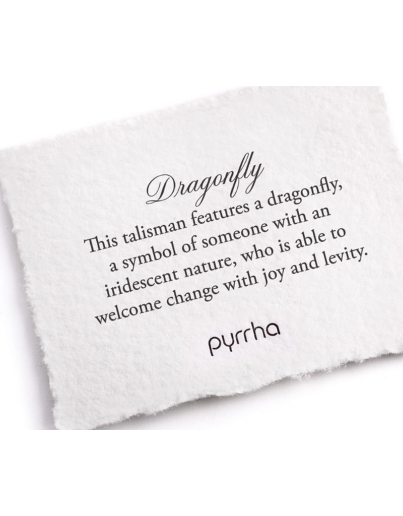 Pyrrha Pyrrha-Dragonfly-14K on Silver