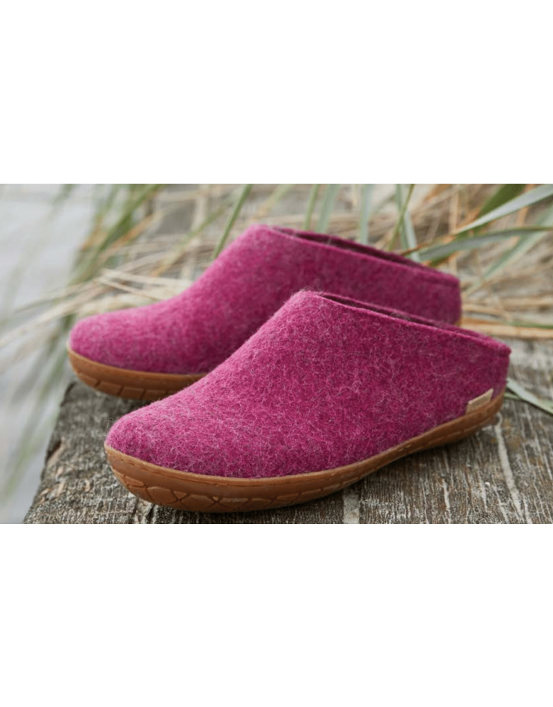 Glerups Glerups-Slip On-Natural Rubber-Cranberry