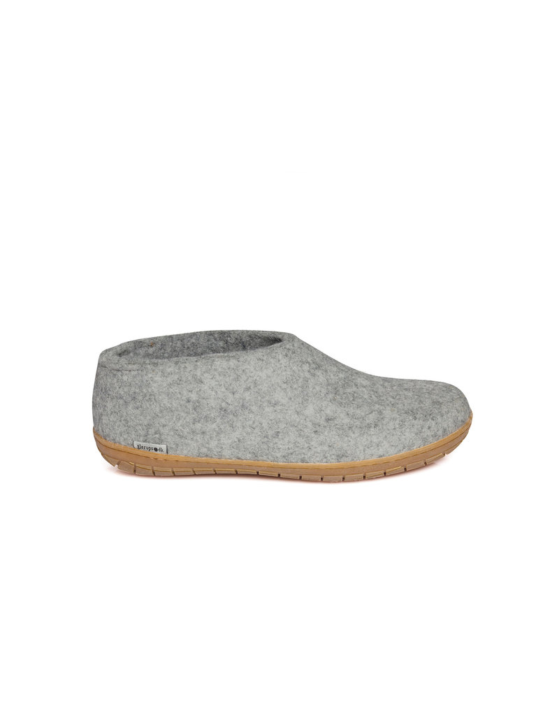 Glerups Glerups-Shoe-Natural Rubber-Grey