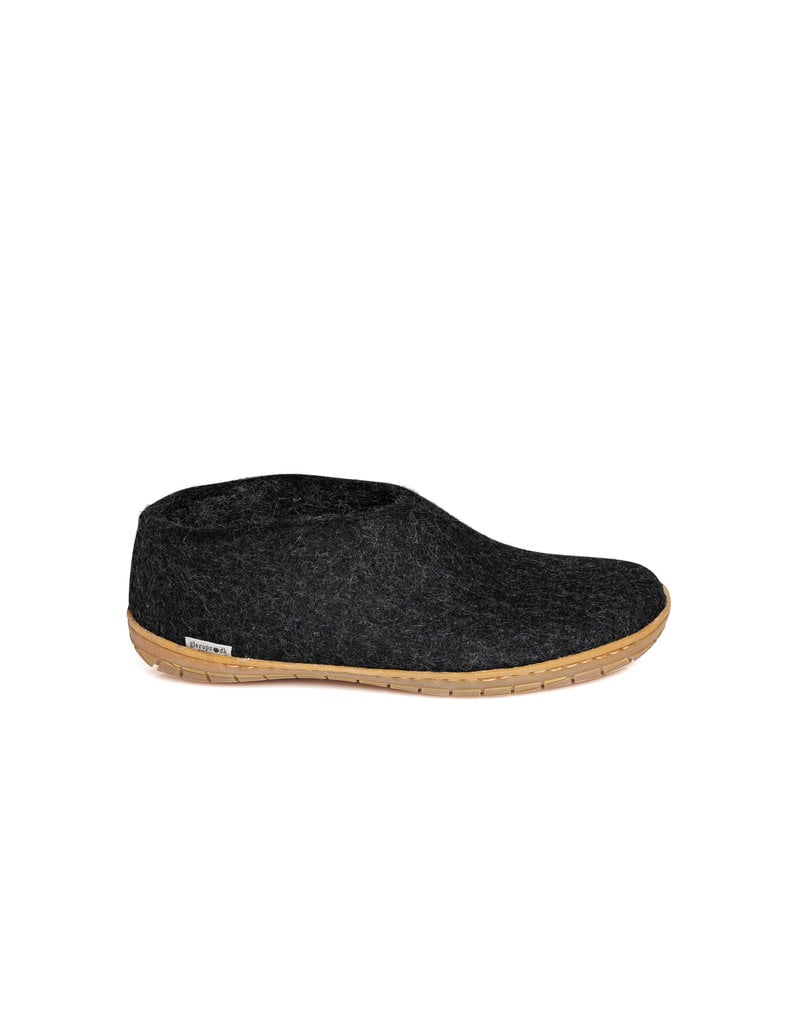 Glerups Glerups-Shoe-Natural Rubber-Charcoal