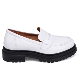 Miz Mooz Legend Loafer-White