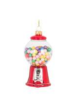 Abbott Gumball Machine Ornament-Red-4"H