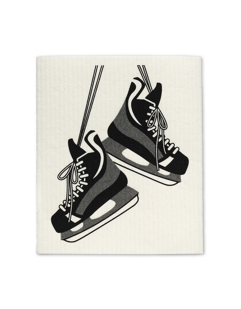 Abbott Skates & Sticks Dishcloth