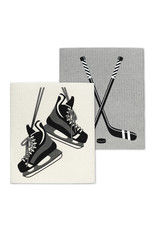 Abbott Skates & Sticks Dishcloth