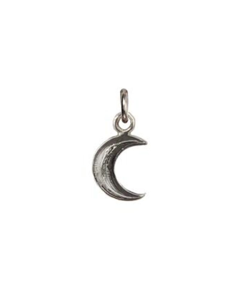 Pyrrha Pyrrha-Crescent Moon Symbol Charm