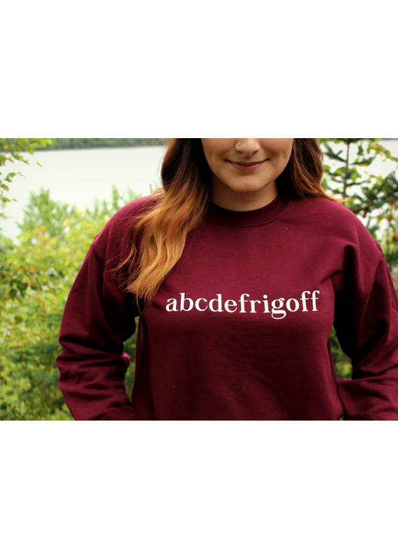 Meghan Ashley Designs ABCDEFRIGOFF Crew-Forest