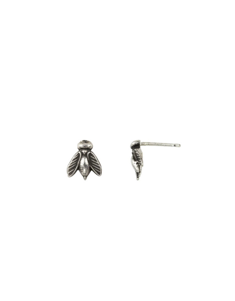 Pyrrha Pyrrha-Bee Symbol Stud Earring