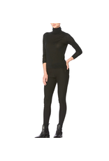 HUE HUE-Fleece Lined Legging-Black