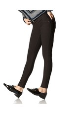 HUE HUE-Fleece Lined Legging-Black