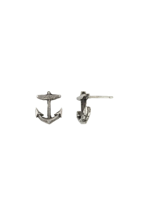 Pyrrha Pyrrha-Anchor Symbol Stud