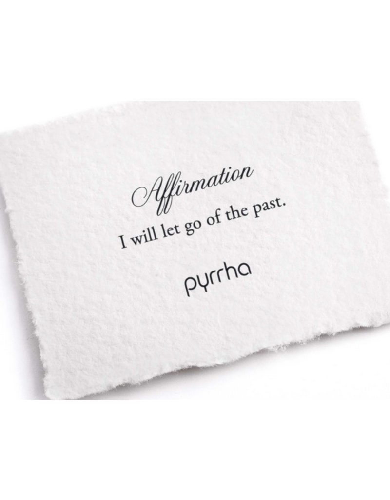 Pyrrha Pyrrha-I Will Let Go Of The Past Affirmation Talisman