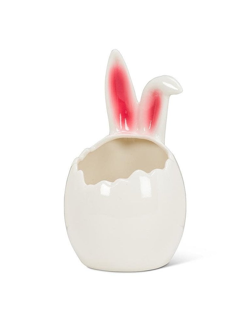 Abbott Large Egg with Bunny Ears Planter