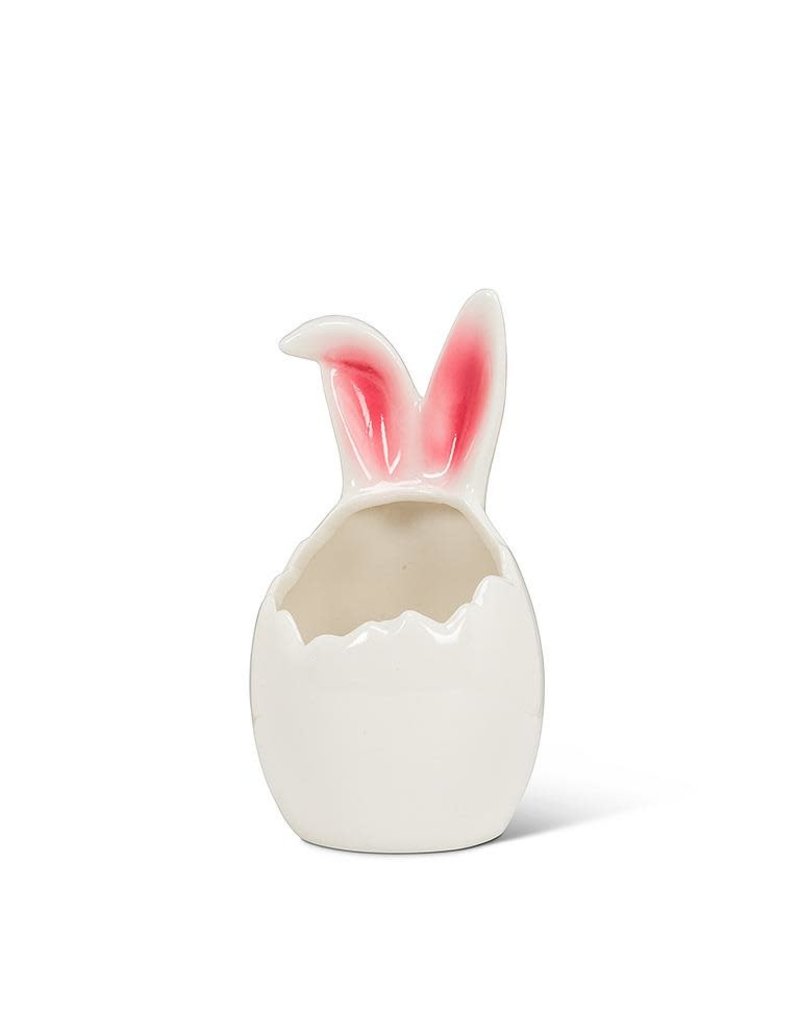 Abbott Small Egg w/Bunny Ears Planter