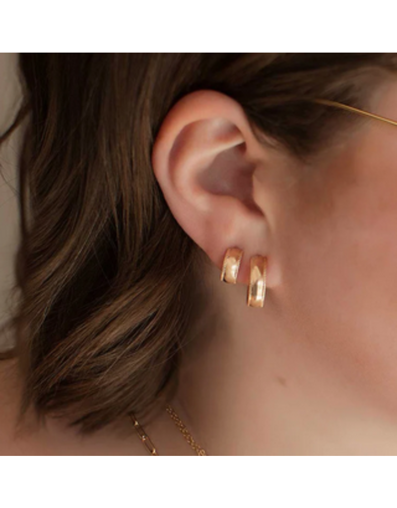 Strut Jewelry Olivia Hoop Earrings-Small-GF