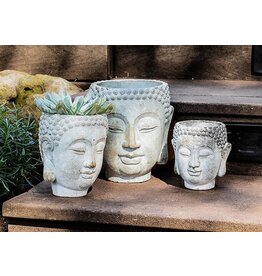 Abbott Buddha Head Planter-LG-7"H