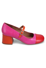 Miz Mooz Stafford-Scarlet/Fuchsia/Orange