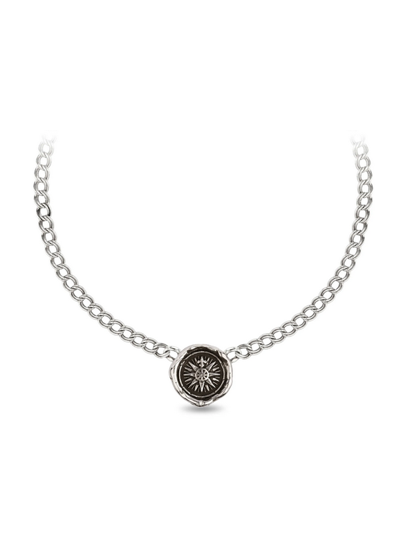 Pyrrha Direction Double Curb Link Talisman Choker