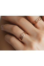 Strut Jewelry Tiny Inital Ring-GF