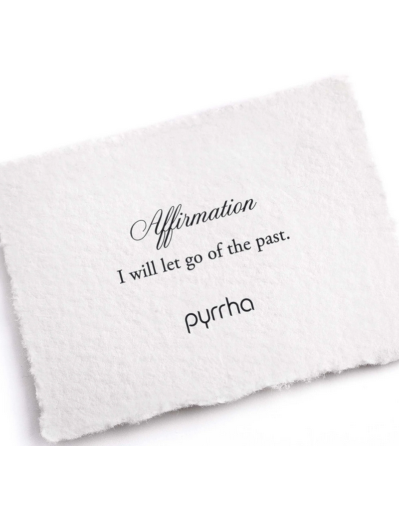Pyrrha Pyrrha-I Will Let Go Of The Past Affirmation Talisman Chain Bracelet