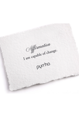 Pyrrha Pyrrha-I Am Capable Of Change Affirmation Talisman Chain Bracelet