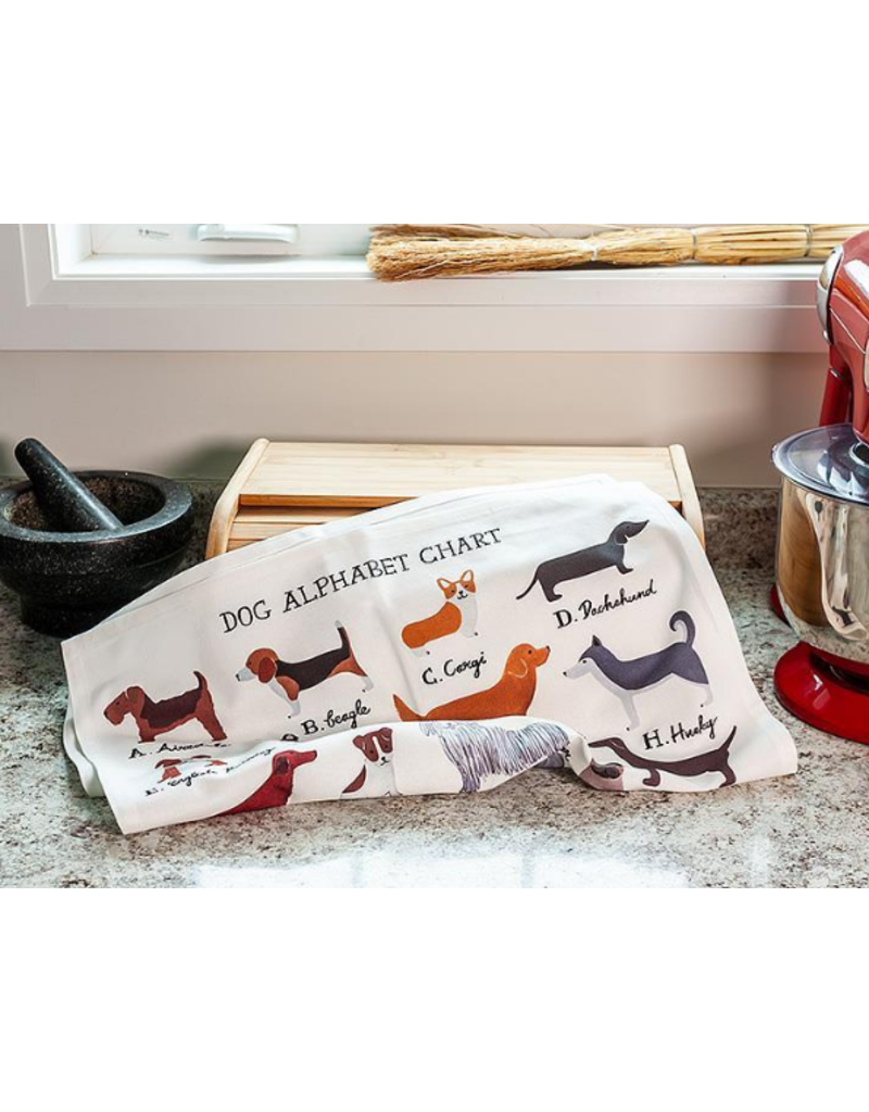 Abbott Dog Alphabet Kitchen Towel