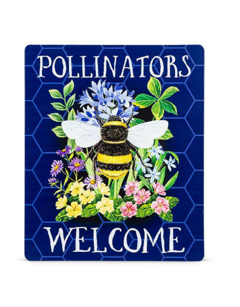 Abbott Pollinators Welcome Sign-12"H
