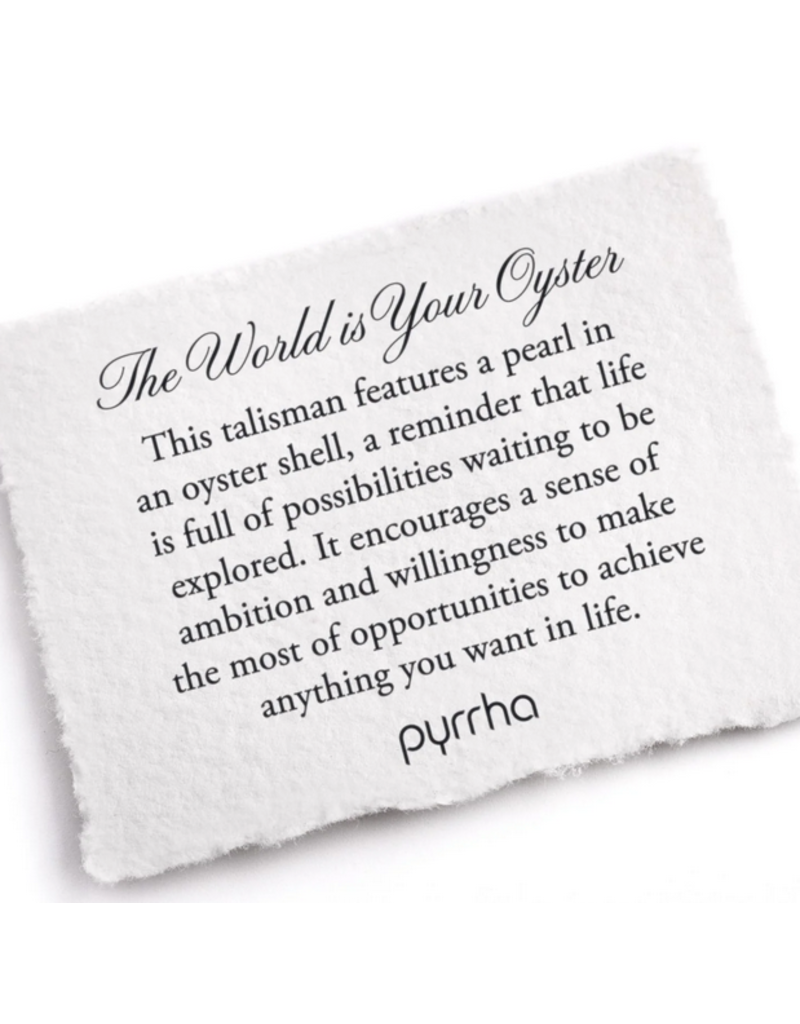 Pyrrha Pyrrha-The World is your Oyster Diamond Set Talisman