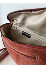 Only Accessories Suede Bum Bag-Rust