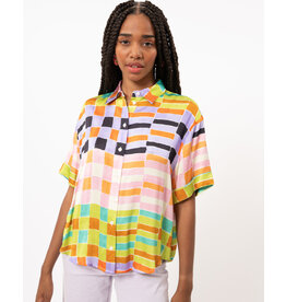 FRNCH Ania Blouse-Hot Palette