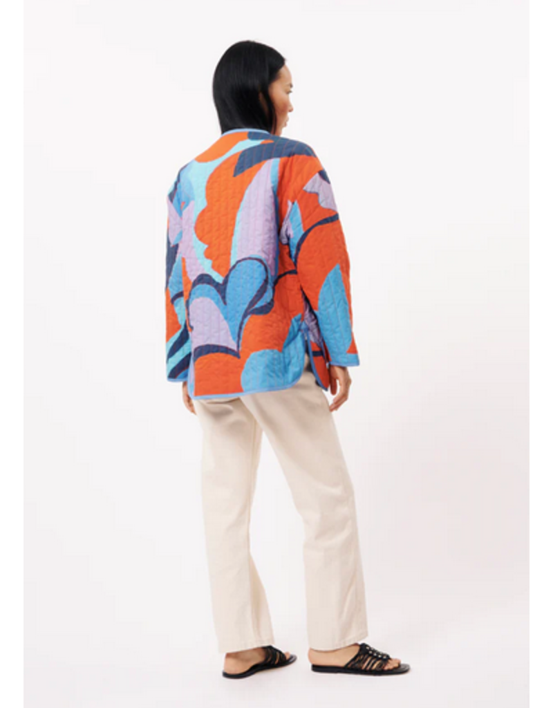 FRNCH Annae Jacket-Moving Flowers