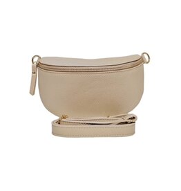 Only Accessories Fanny w/Guitar Strap-Taupe Leather