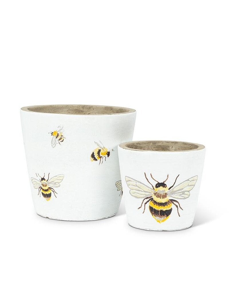 Abbott Small Flying Bee Planter-4"H