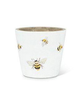 Abbott Small Flying Bee Planter-4"H