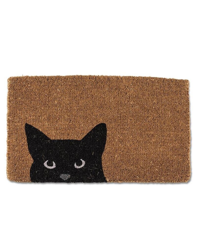 Abbott Peeking Cat Doormat-18"x30"L