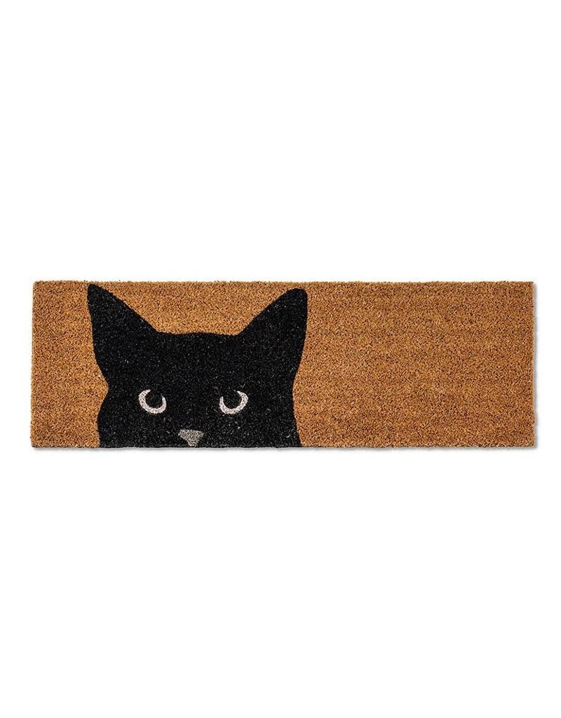 Abbott Peeking Cat Small Doormat-10x30"L