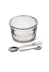 Abbott Mini Hammered Spoon-2.5"L