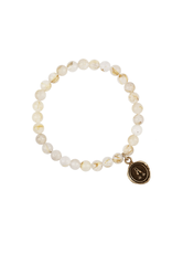 Pyrrha Pyrrha-Grateful Appreciation Talisman Stretch Stone Bracelet