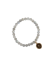 Pyrrha Pyrrha-Grateful Appreciation Talisman Stretch Stone Bracelet