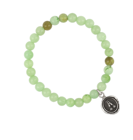Pyrrha Pyrrha-Grateful Appreciation Talisman Stretch Stone Bracelet