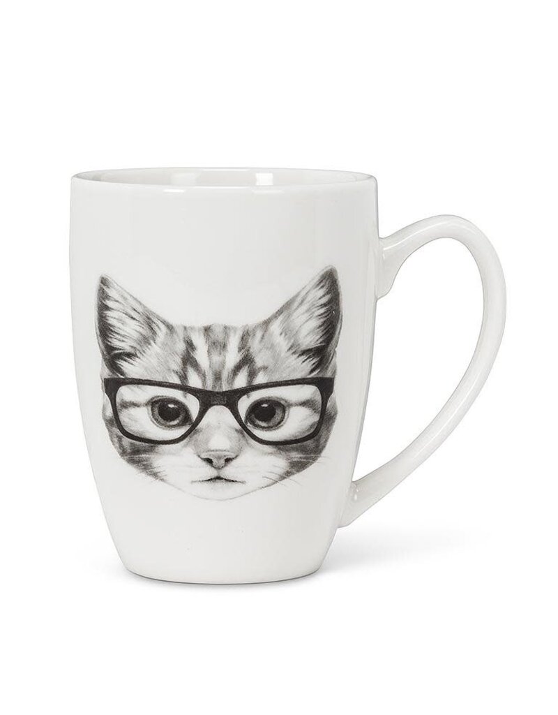 Abbott Pen & Ink Cat Mug