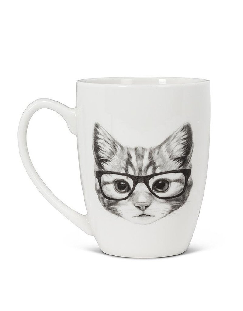 Abbott Pen & Ink Cat Mug