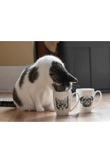Abbott Pen & Ink Cat Mug