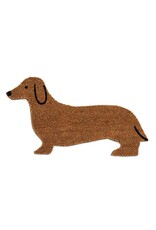 Abbott Dachsund Shaped Doormat