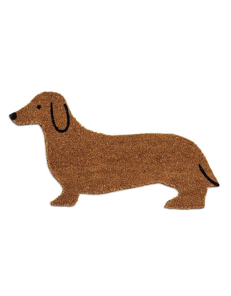 Abbott Dachsund Shaped Doormat
