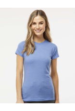 M&O Cabot Tower Tee/Womens-Heather Blue