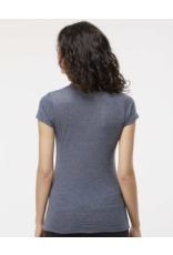 M&O Cabot Tower Women's Tee-Heather Navy