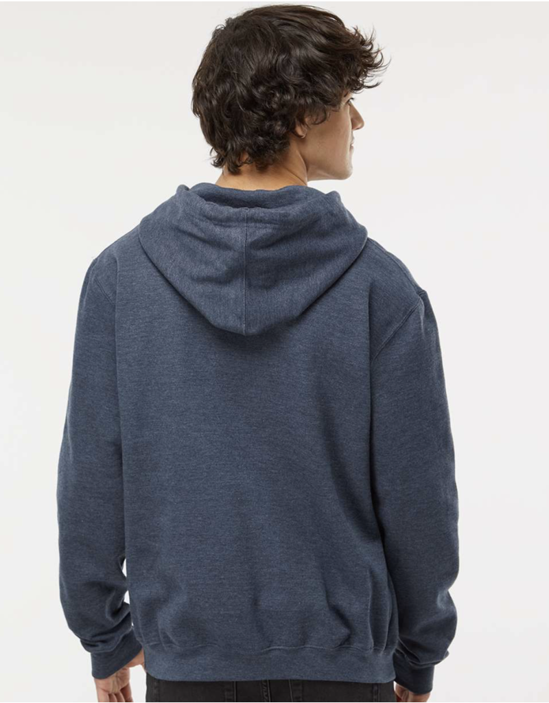 M&O Cabot Tower Unisex Hoodie-Heather Navy