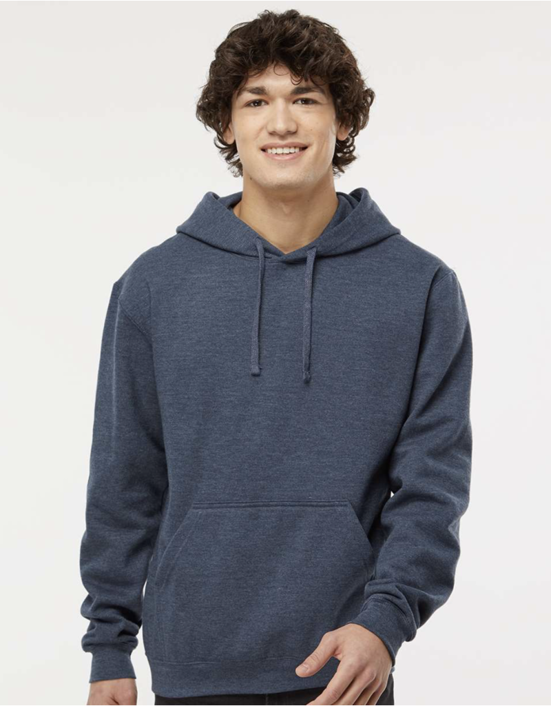 M&O Cabot Tower Unisex Hoodie-Heather Navy