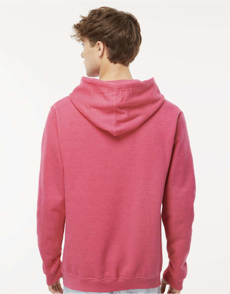 M&O Cabot Tower Unisex Hoodie-Heather Fuchsia