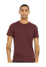 Bella+Canvas Cabot Tower-Unisex T Shirt-Heather Cardinal